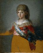 Francisco de Goya El infante Francisco de Paula oil painting reproduction